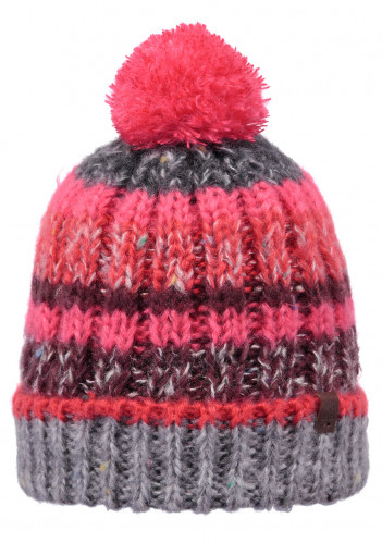 Women's knitted hat Barts Mos heather gray